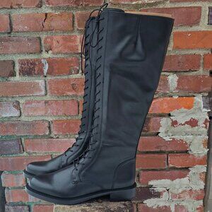 Sam Edelman Nance Knee High Lace Up boots NWT